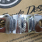 RSD Moto Handlebar Risers Chrome 1.5" Riser 1.0" Bars  0208-2030 CH