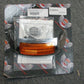 Custom Dynamics Front Fender Tip 14-19 FLHR Road King Amber 2040-1560