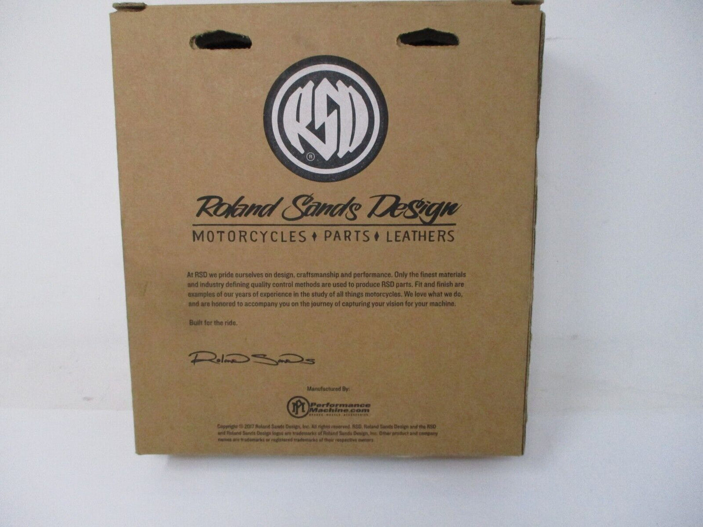 RSD Moto Handlebar Risers Chrome 1.5" Riser 1.0" Bars  0208-2030 CH