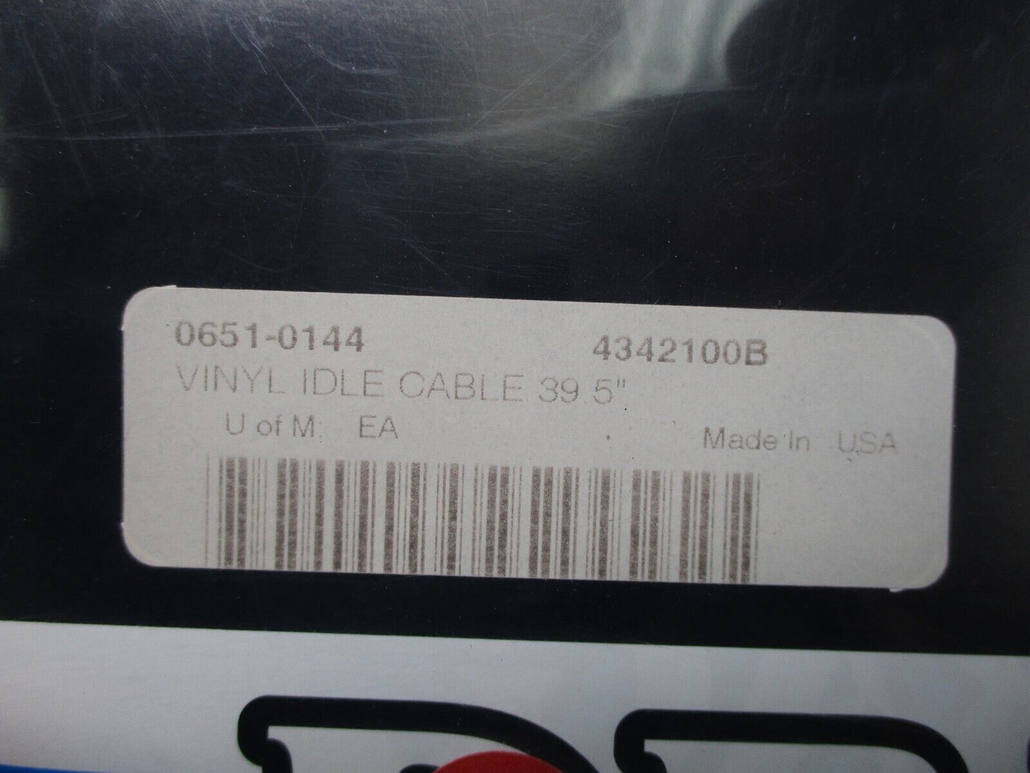 Drag Specialties  BLACK FL IDLE CABLE 0651-0144