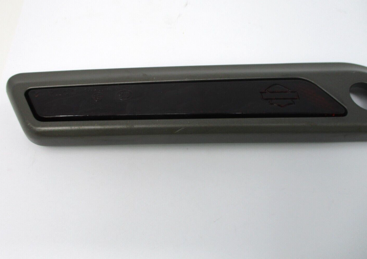 Harley Davidson OEM Touring Saddlebag LH Grey Denim Latch Plate 90200448