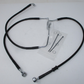 Drag Specialties  Front Brake Line Kit +2 '08-'17 FXDF  1741-2907