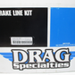 Drag Specialties  Front Brake Line Kit +2 '08-'17 FXDF  1741-2907