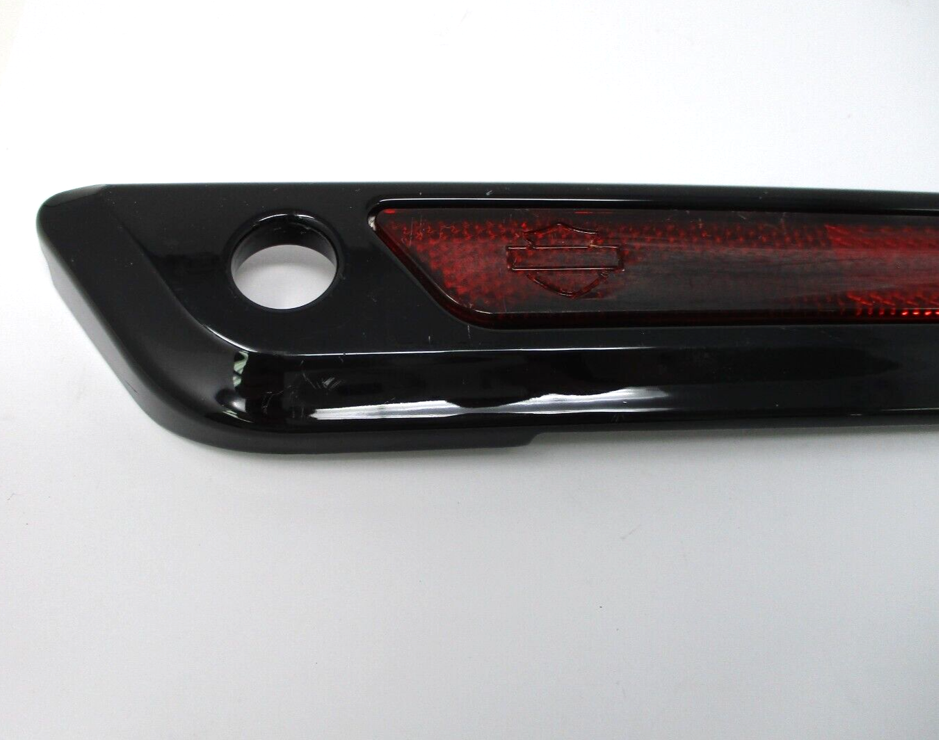 Harley Davidson OEM Touring Saddlebag LH Gloss Black Latch Plate 90200448