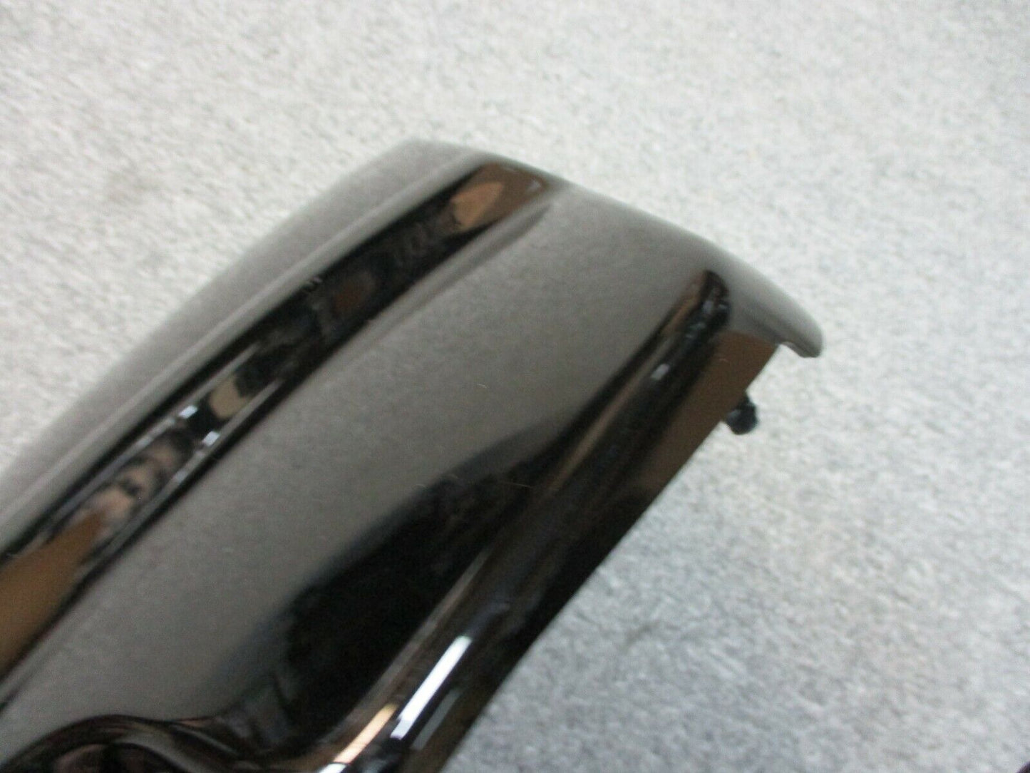 Harley Davidson OEM Right Side Cover Vivid Black with Silver Stripes 66048-09A