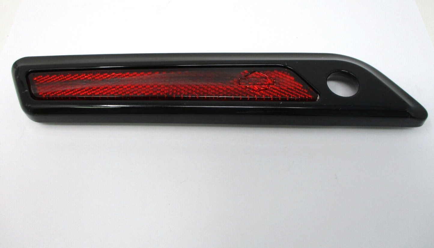 Harley Davidson OEM Touring Saddlebag LH Gloss Black Latch Plate 90200448