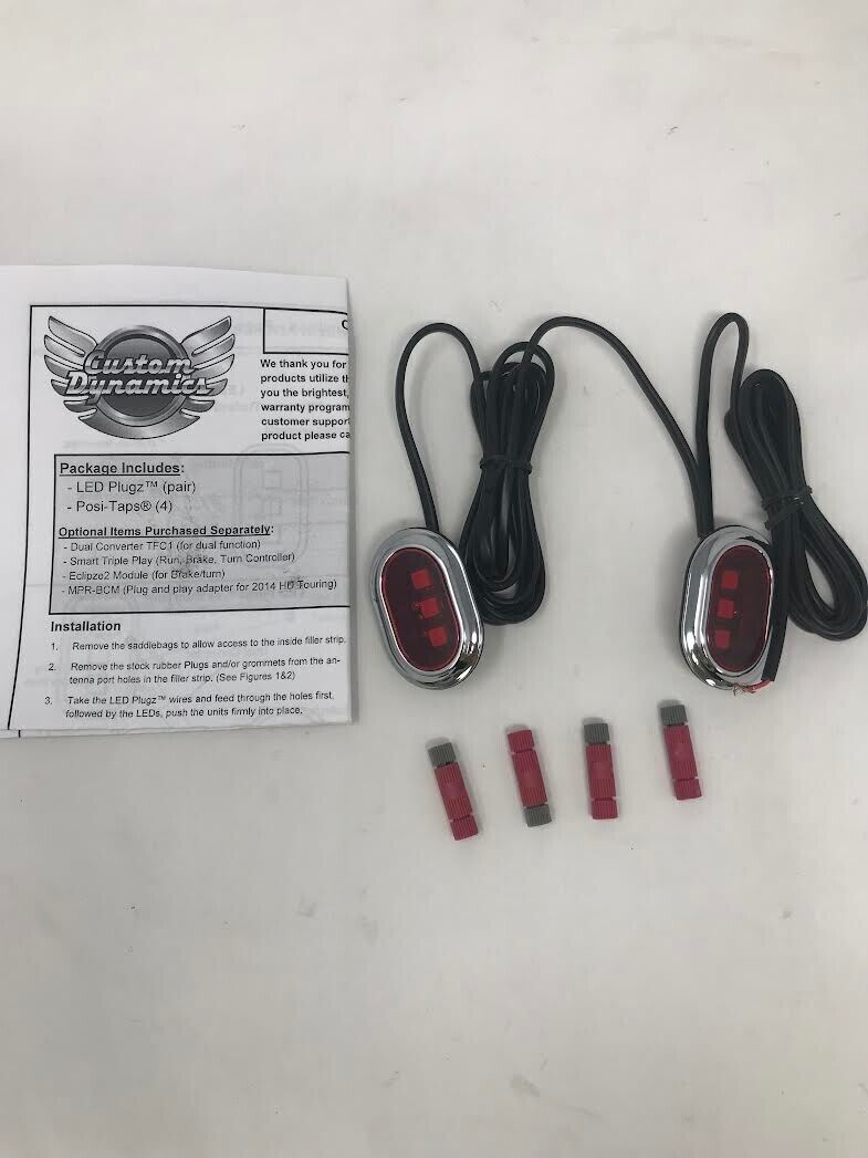 Custom Dynamics OEM Light Antenna Hole Red 2040-1626