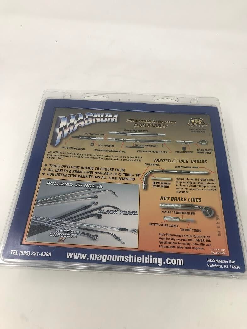 Magnum OEM 17'' SCII Upper Brake Line 7/16 173154
