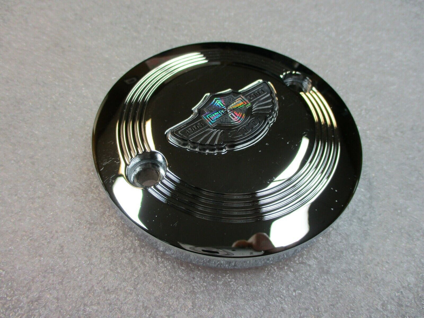 Harley Davidson OEM VRSCA V-Rod 100TH Anniversary Chrome Derby Cover 25354-03K