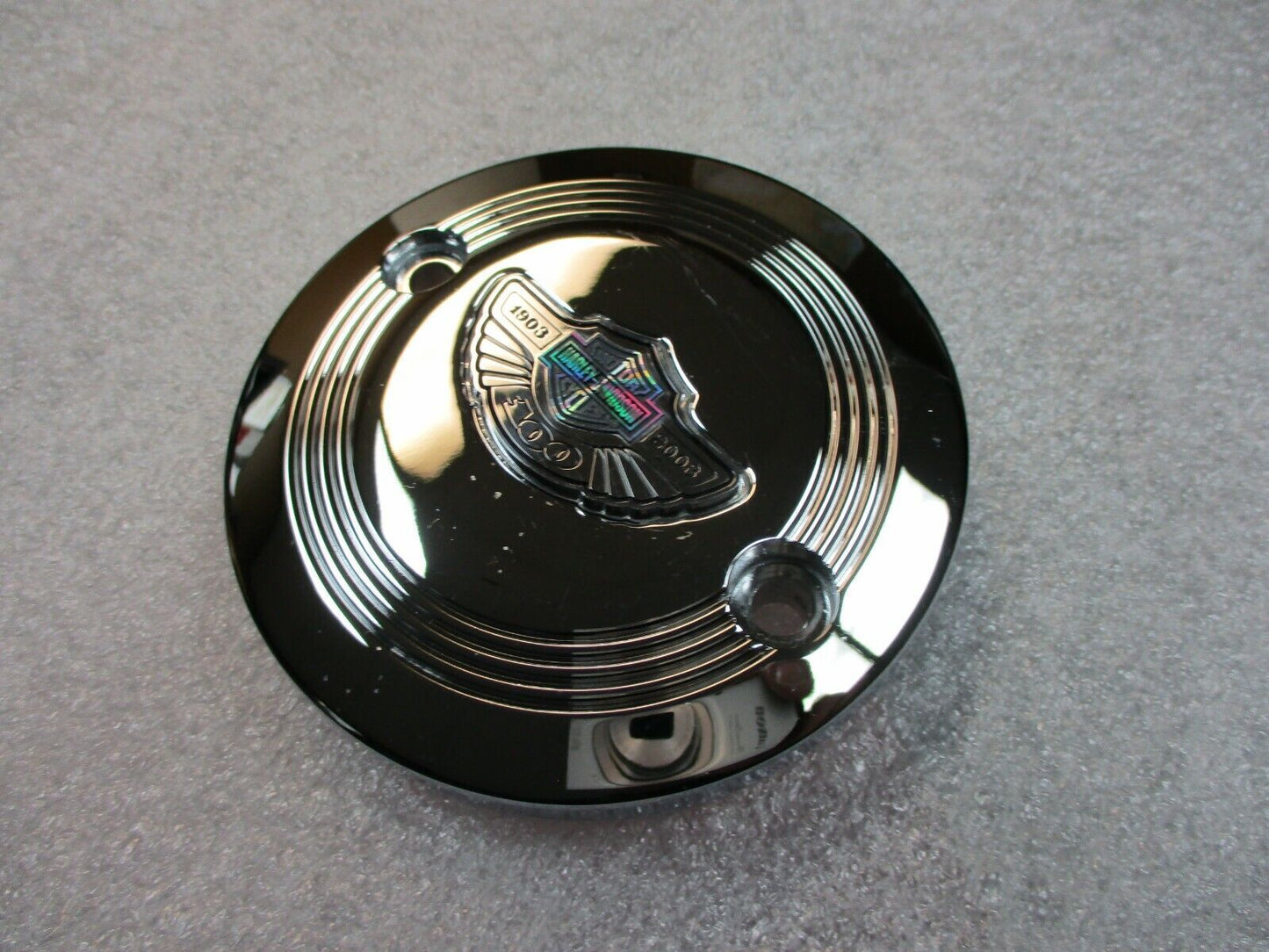 Harley Davidson OEM VRSCA V-Rod 100TH Anniversary Chrome Derby Cover 25354-03K