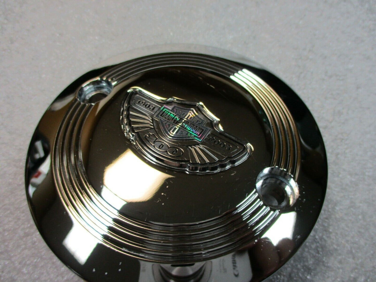 Harley Davidson OEM VRSCA V-Rod 100TH Anniversary Chrome Derby Cover 25354-03K