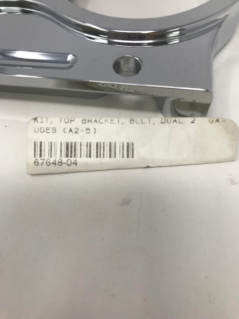 Harley Davidson OEM Top Bracket, BLLT, Dual Gauges (A2-5) 67648-04
