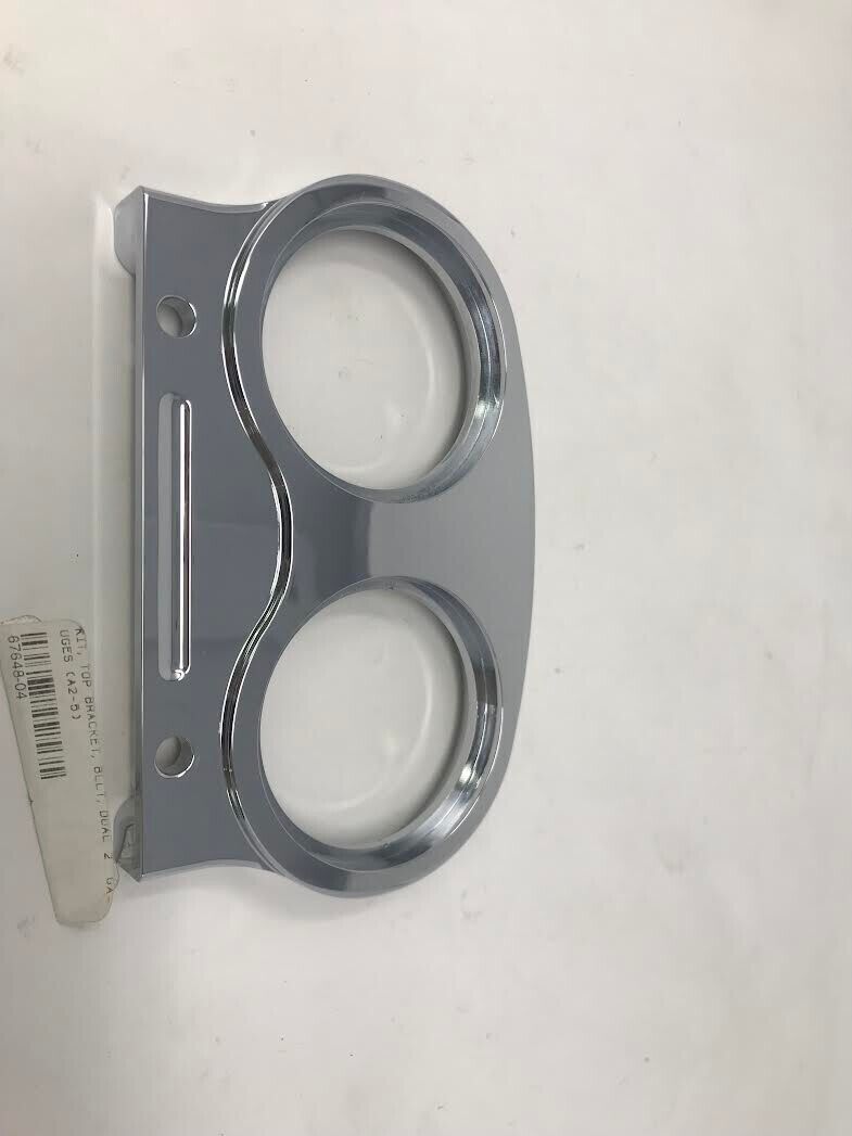 Harley Davidson OEM Top Bracket, BLLT, Dual Gauges (A2-5) 67648-04