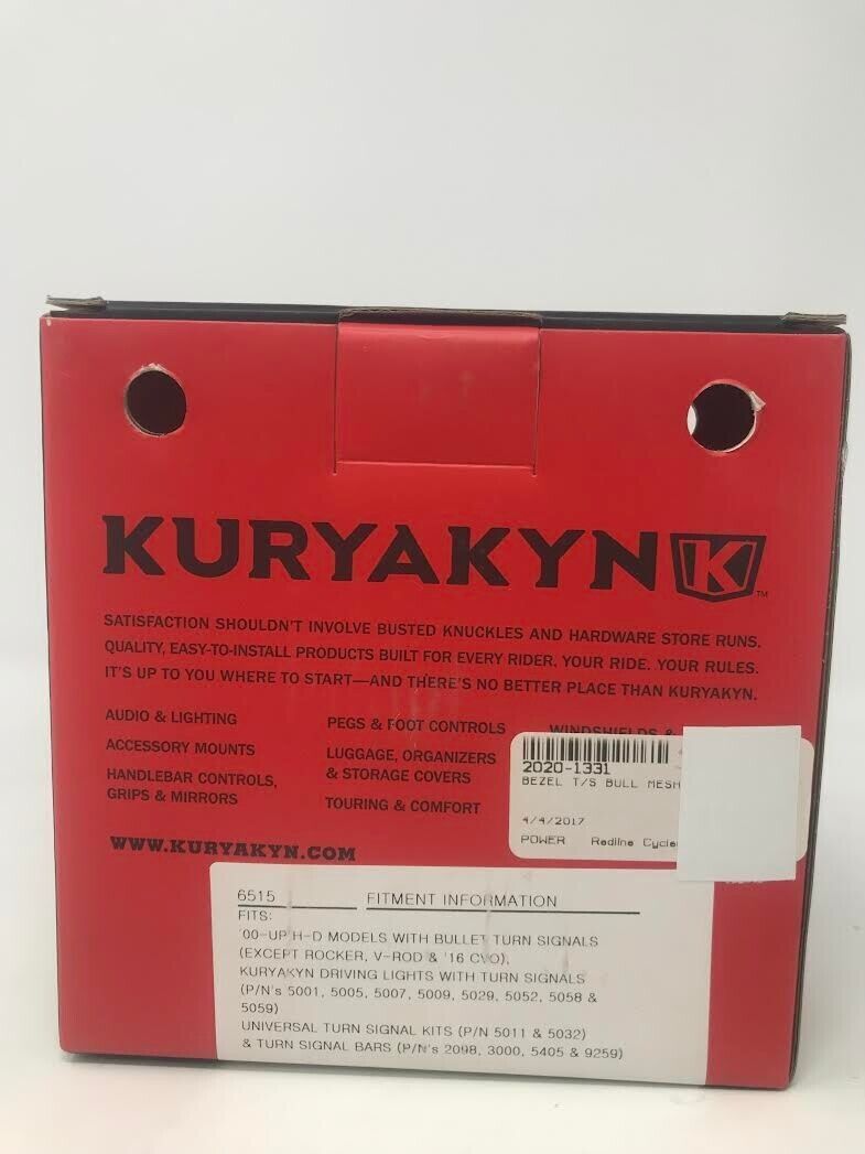 Kuryakyn OEM Bezel T/S Bull Mesh 6515