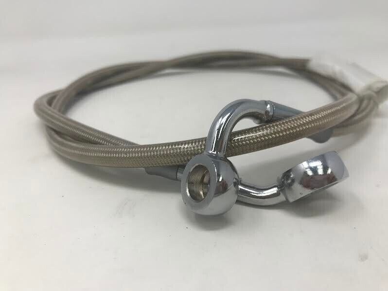 Drag Specialties OEM 06-07 FXDB FRT s/s Brake Line 1741-2695