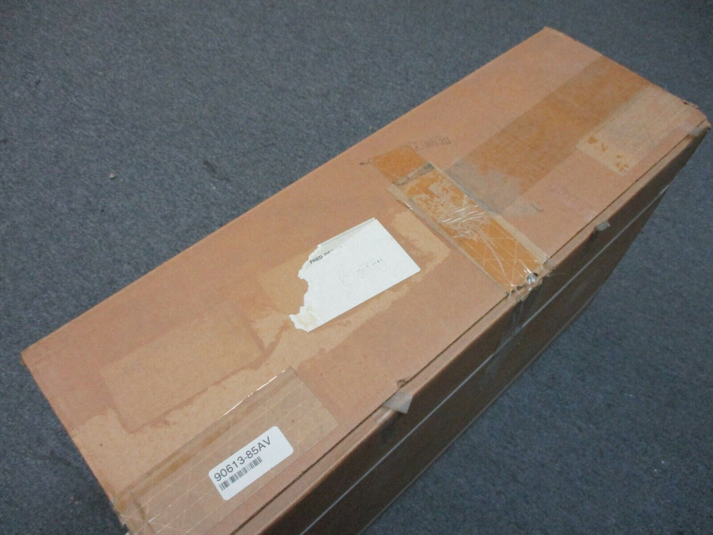 Harley Davidson OEM 1985 FLHTP Left Police Saddlebag Britch White 90613-85AV