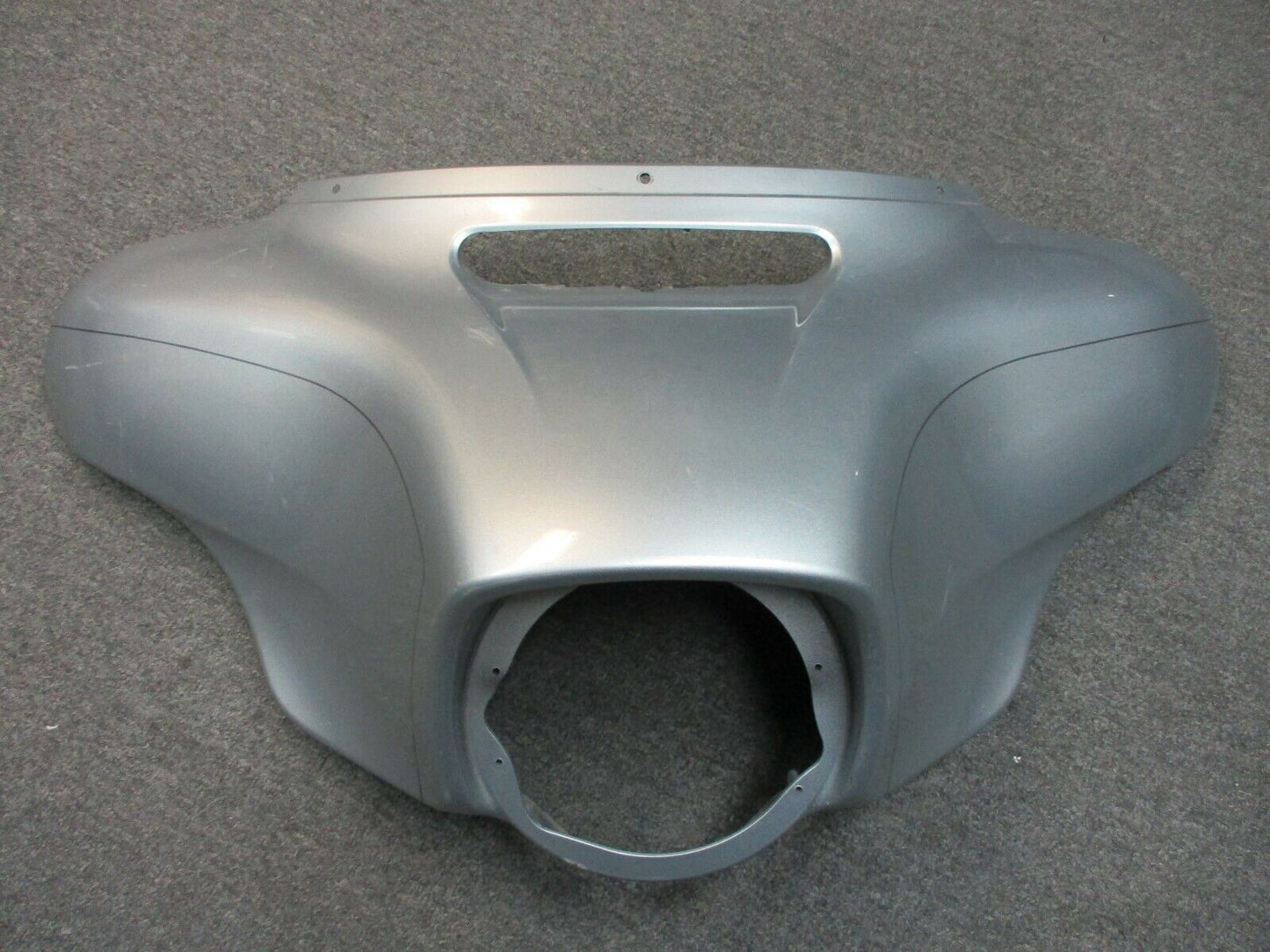 Harley Davidson OEM FLHX FLHT 14 Later Fairing 57000016 Silver with Black Stripe