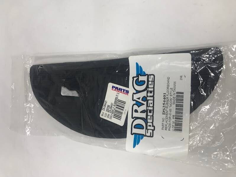 Drag Specialties OEM Replacement Rubber Floorboard DS254401