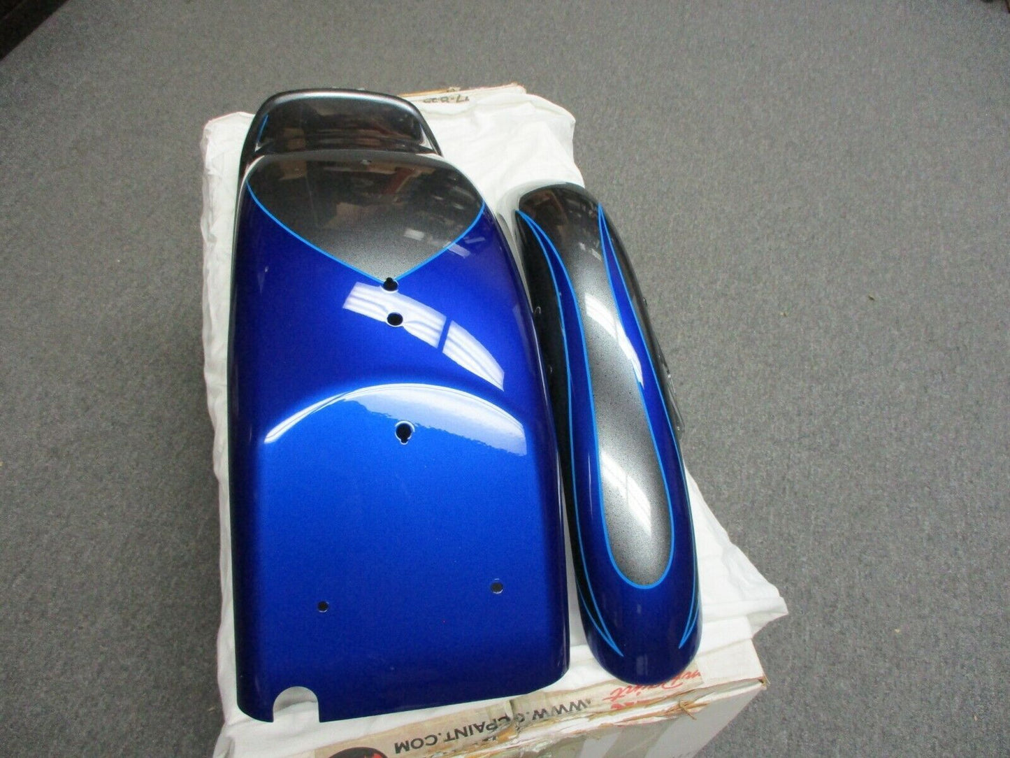 Harley Davidson OEM Softail Front Rear Fenders Radical Combustion 95754-08CXE