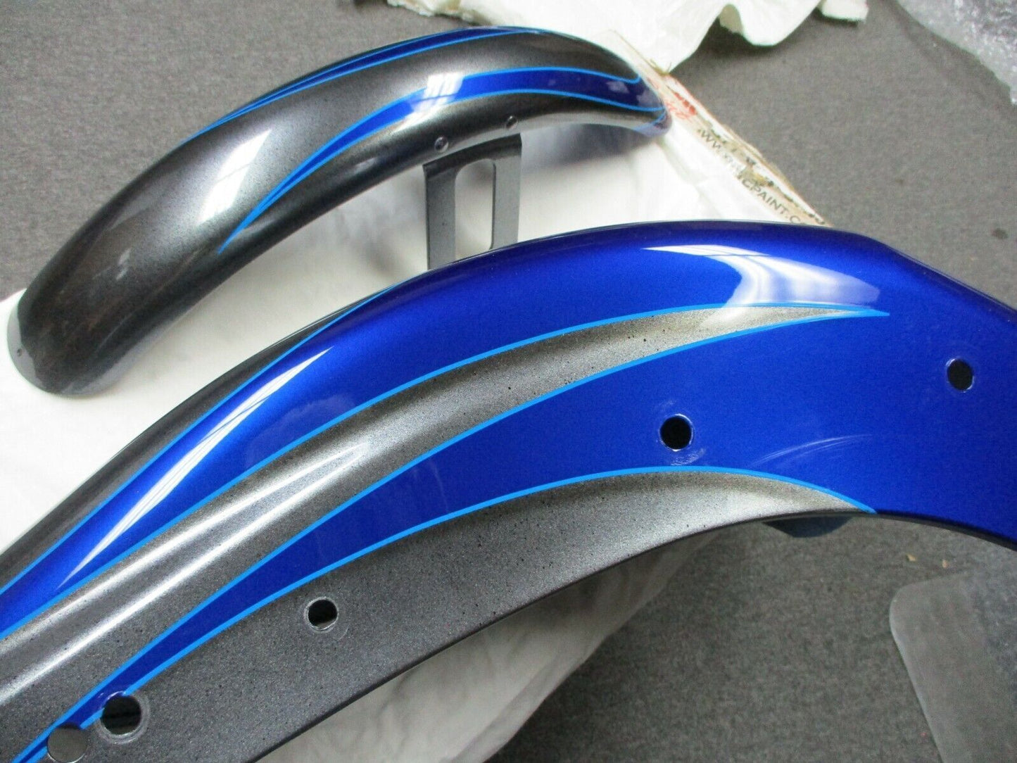 Harley Davidson OEM Softail Front Rear Fenders Radical Combustion 95754-08CXE