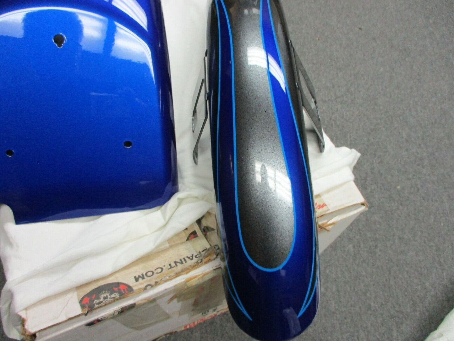 Harley Davidson OEM Softail Front Rear Fenders Radical Combustion 95754-08CXE