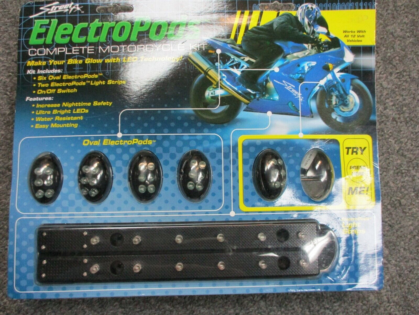 Mid USA - Street FX Electro Pods 12 Volt 14243 (incomplete)