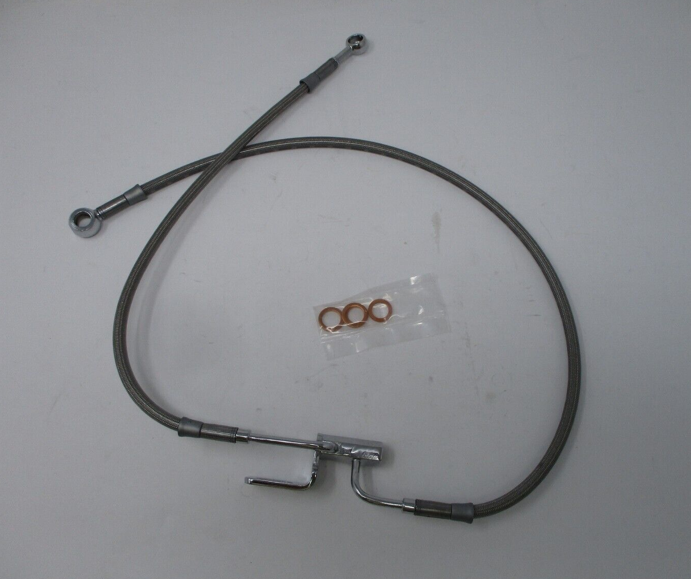 ARLEN NESS Replacement +3" Extension Rear Brake Line 07-617