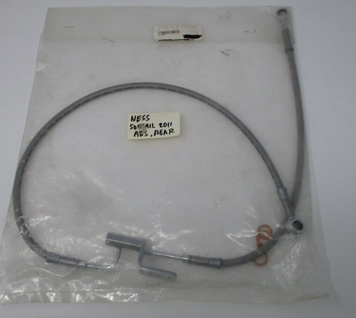 ARLEN NESS Replacement +3" Extension Rear Brake Line 07-617