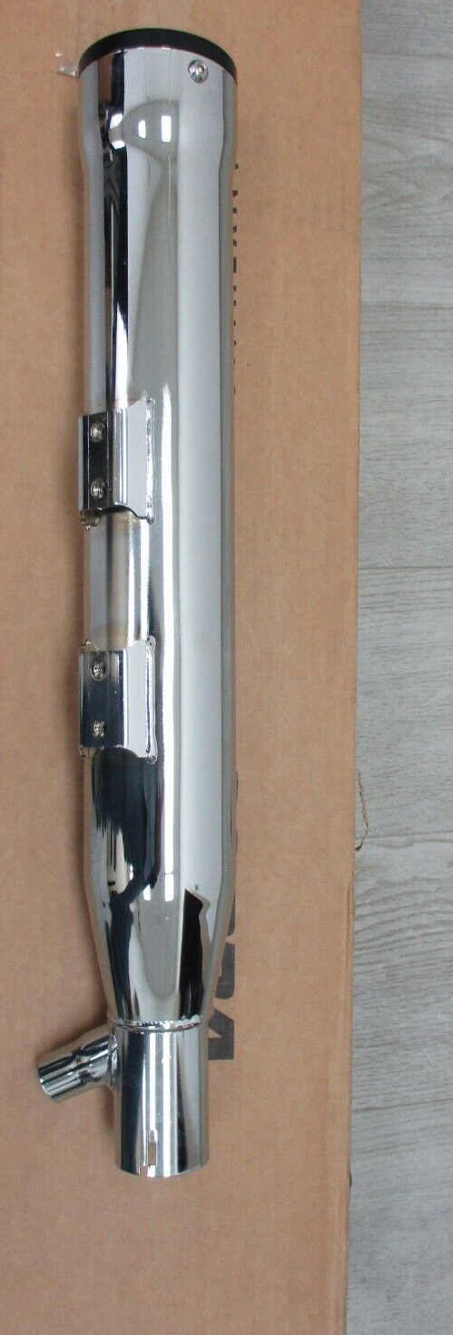 Cobra Front and Rear Chrome Muffler  1801-0709