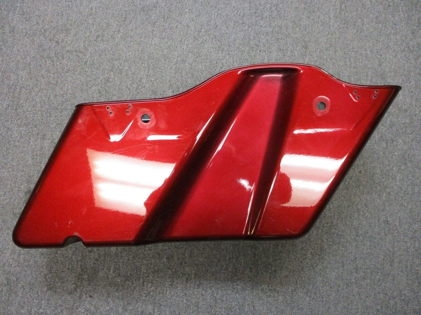 Harley Davidson LH Saddlebag FL Models 14-17  90200414 Mysterious Red/Sun Glo