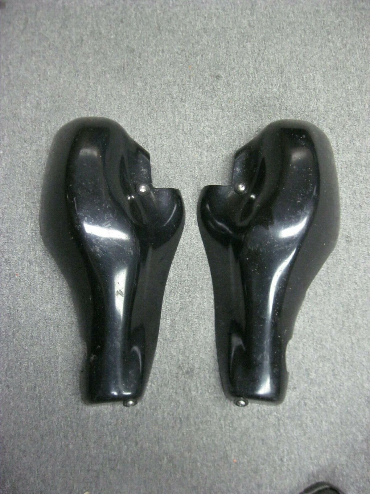 Set Heavy Duty Plastic Fairing Lowers / Leg Protectors Unknown Fitment