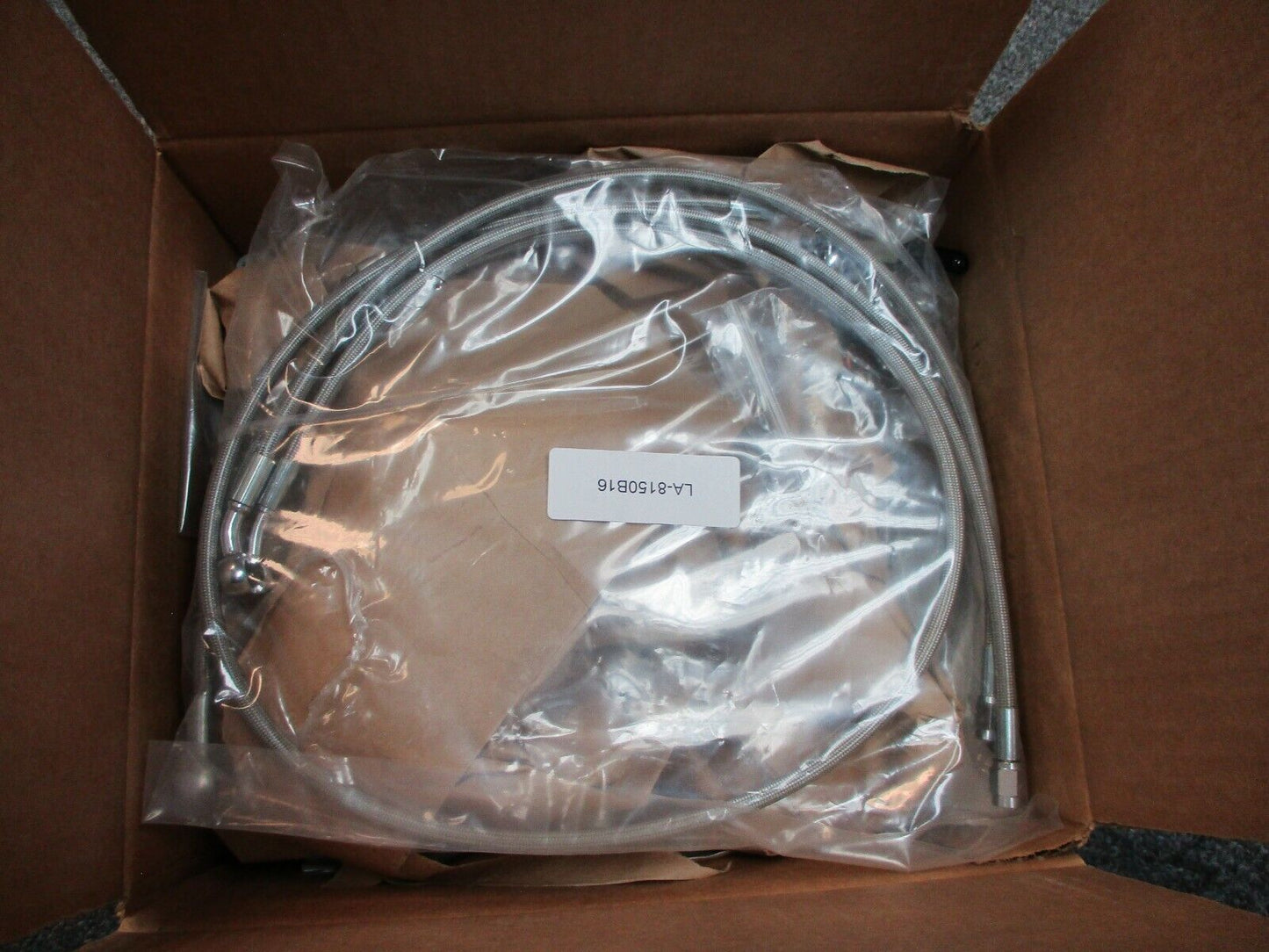 LA Choppers LA-8150KT-16M Stainless Steel Cable/Brake Line Kit 15-17 FXS ABS