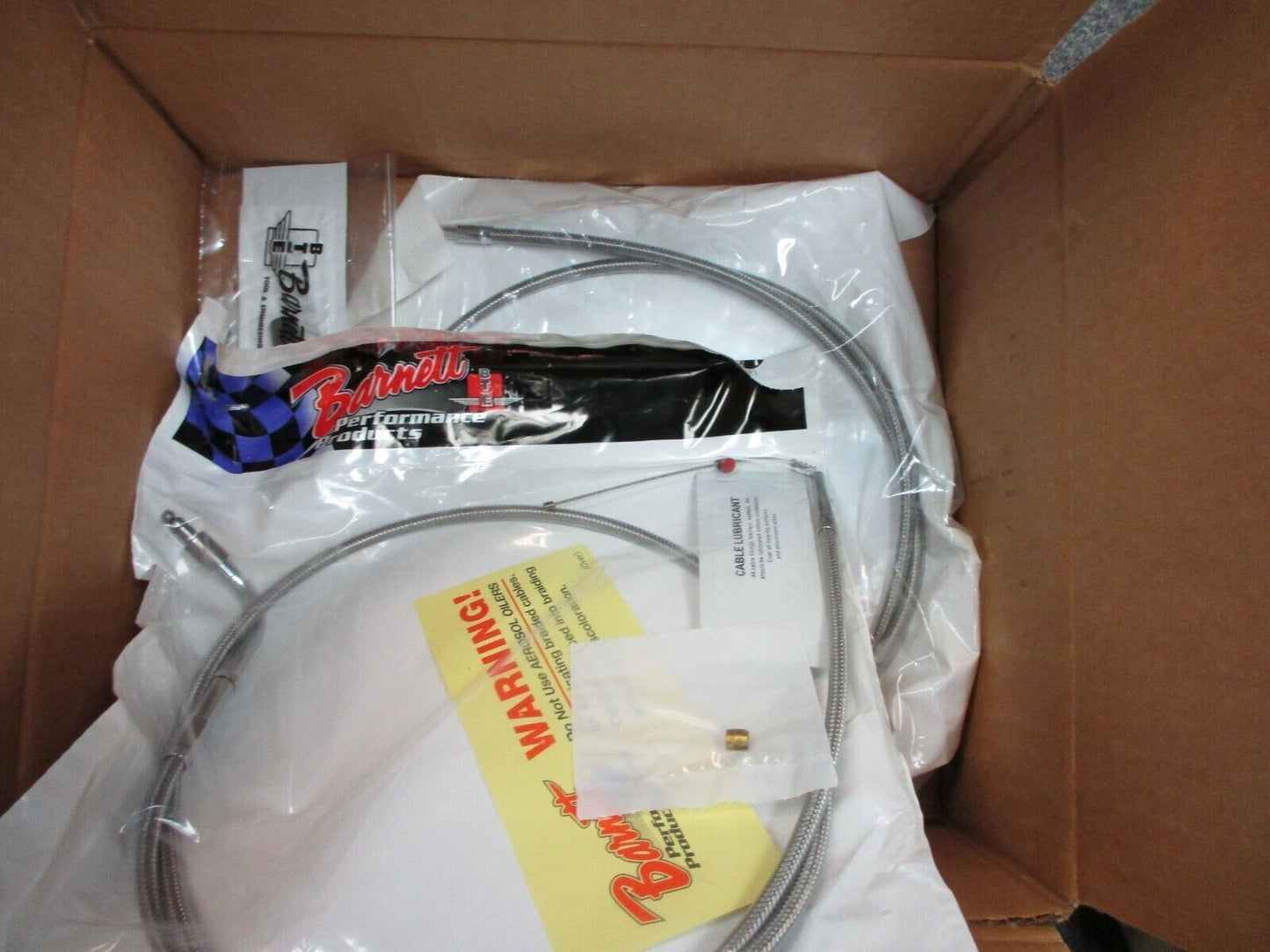 LA Choppers LA-8150KT-16M Stainless Steel Cable/Brake Line Kit 15-17 FXS ABS