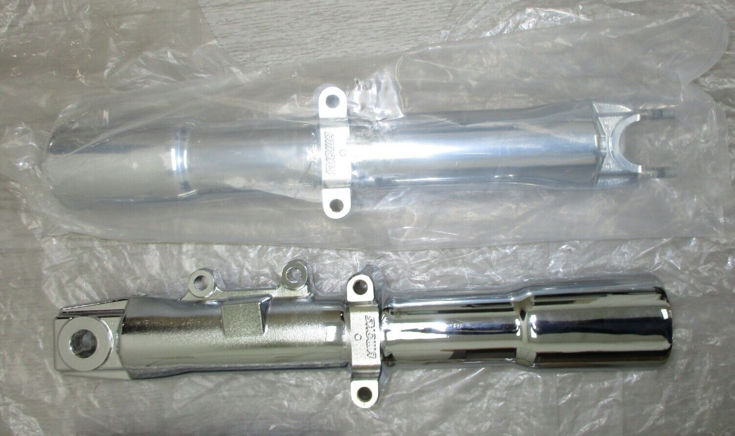 Harley-Davidson OEM 2007 FLSTF Chrome Front End Package 46661-07