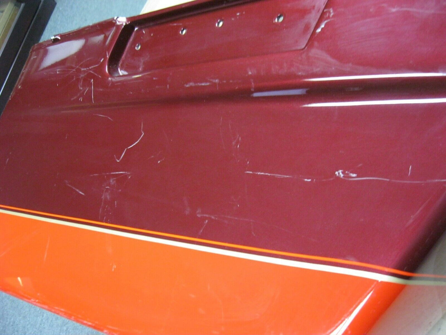 Harley Davidson OEM Right Side Saddlebag Lower - Two Tone Red - Pre 14 90752-93