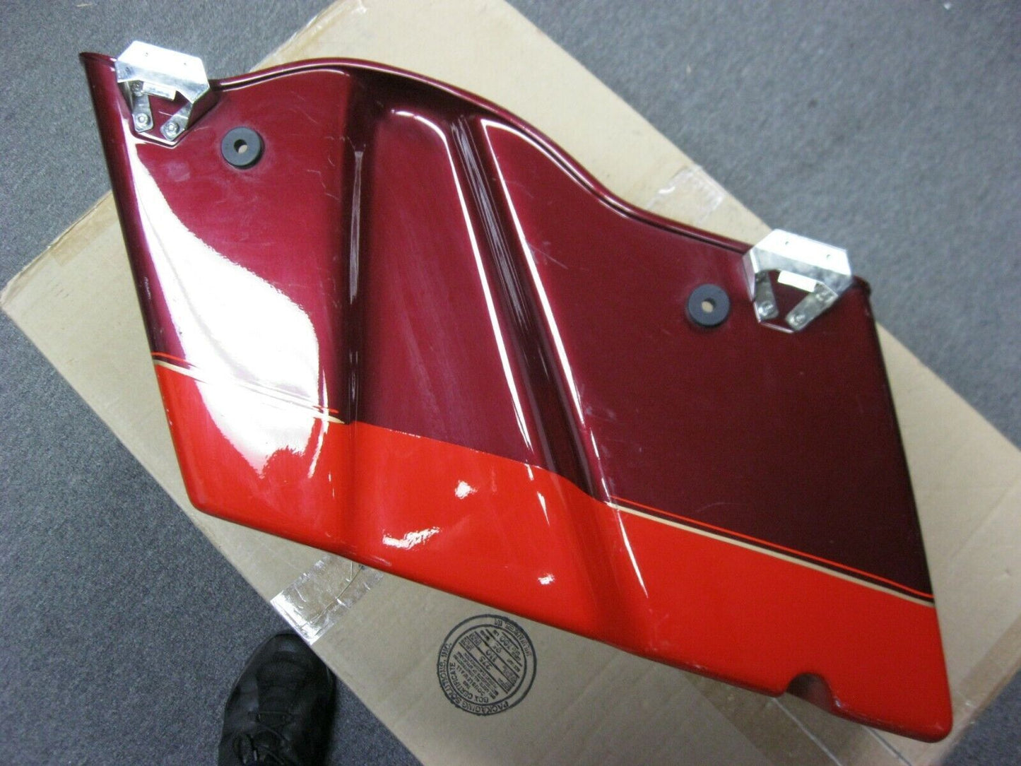 Harley Davidson OEM Right Side Saddlebag Lower - Two Tone Red - Pre 14 90752-93