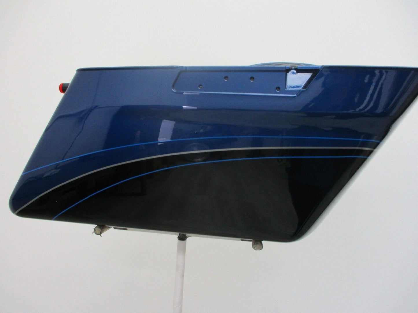 Harley Davidson OEM  Saddlebag  BLACK/BLUE With Stripes 90200412 2014-Later