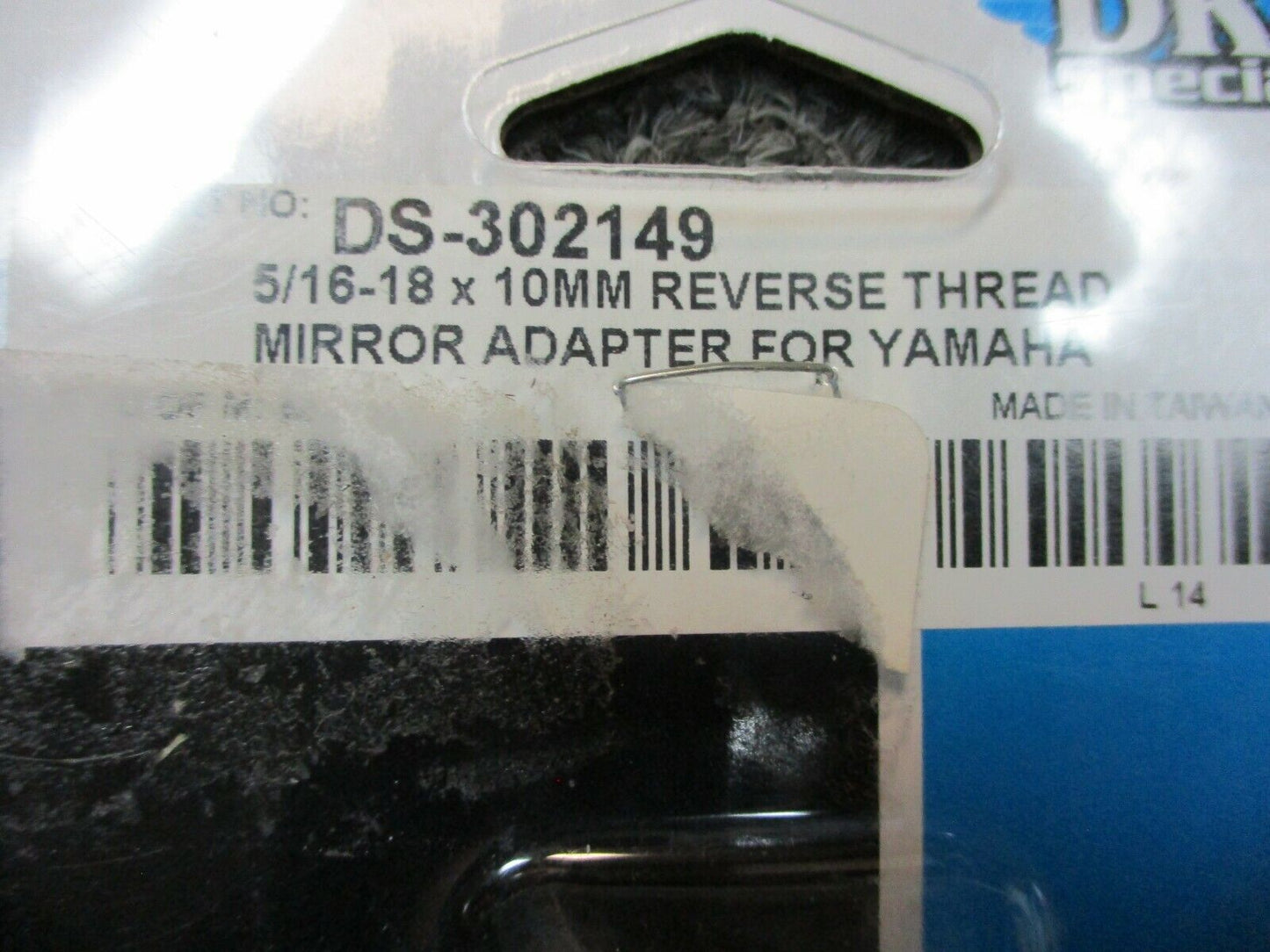 Drag Specialties Right/Left 5/16-18X10MM Mirror Adpapter for Japanese Bikes