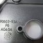 Harley Davidson OEM  Left Saddlebag Face Plate 90603-93A 2003-2013