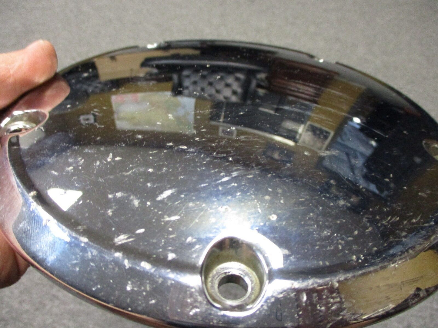 Harley Davidson-Derby Cover Twin Cam Models Plain Fits Dyna Softail FL 60769-06