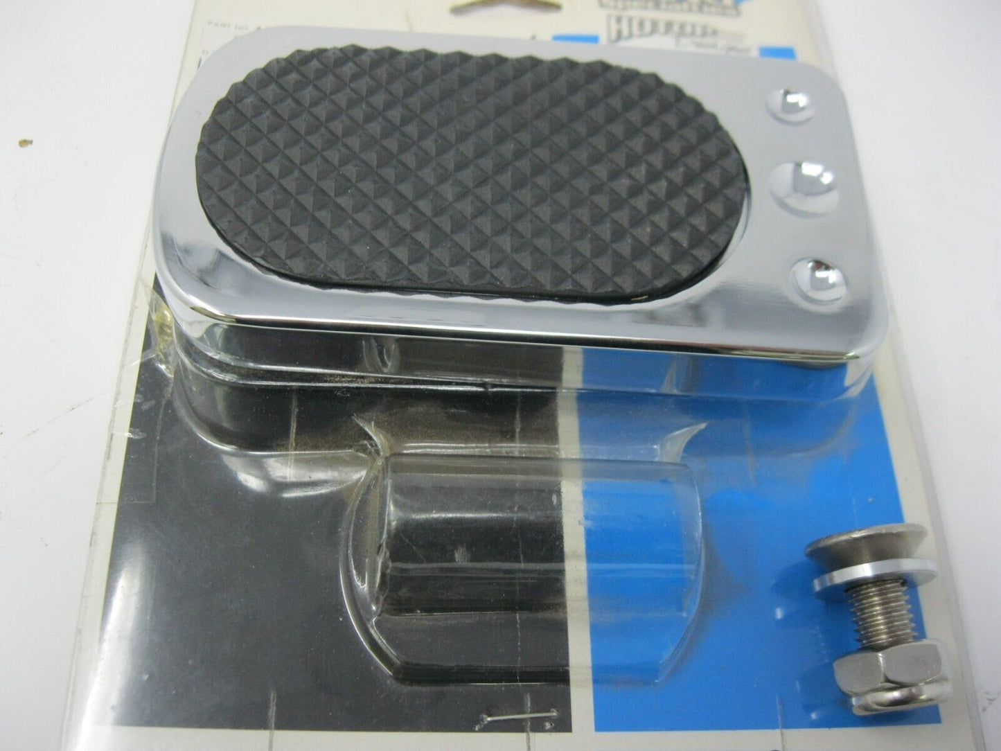 Drag Specialties Chrome Brake Pedal Cover For Harley-Davidson 1610-0133