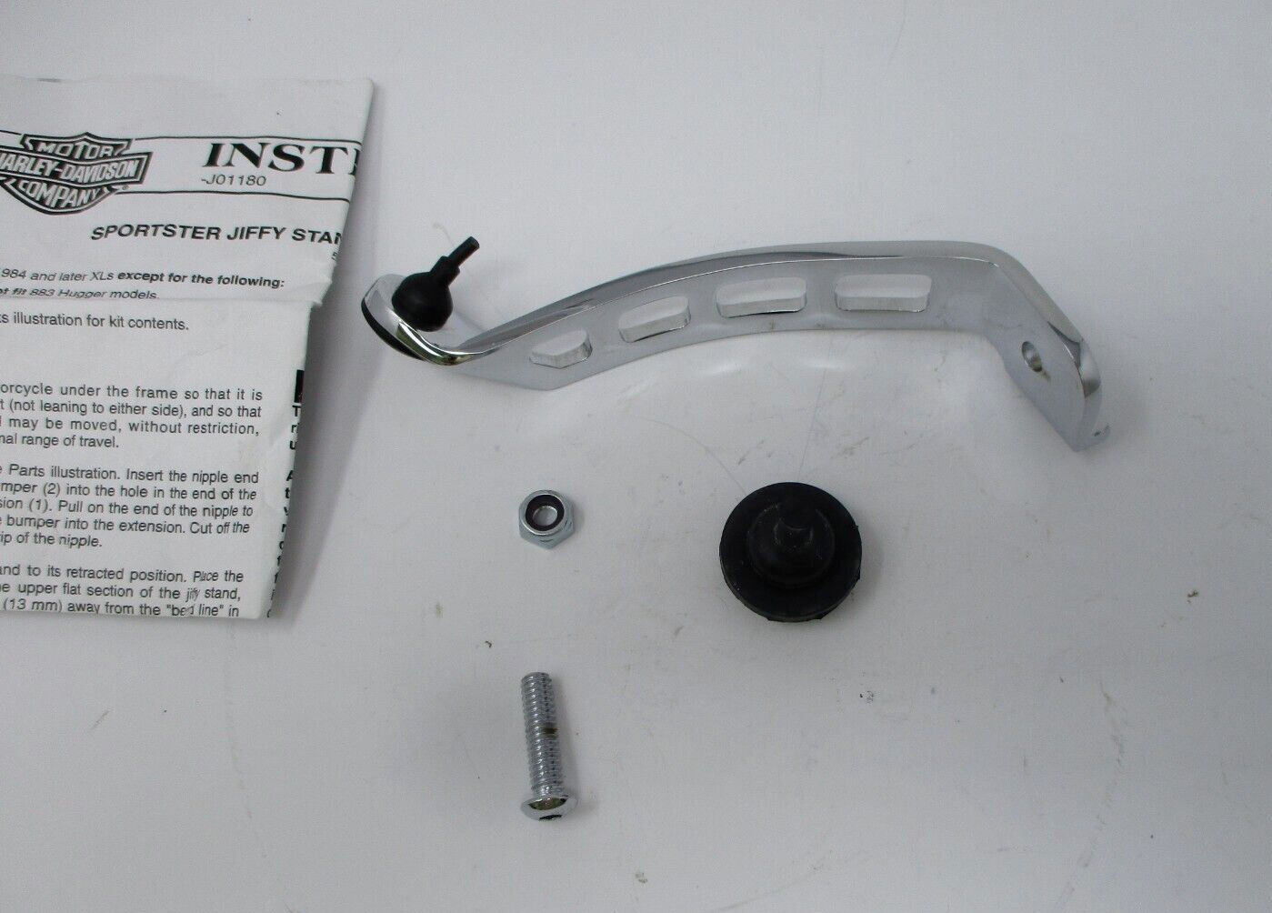 Harley-Davidson Sportster Jiffy Stand Extension Kit 50212-98