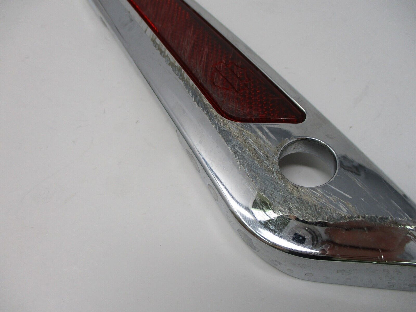 Harley Davidson OEM  Right Saddlebag Latch Cover Chrome  2014-Later