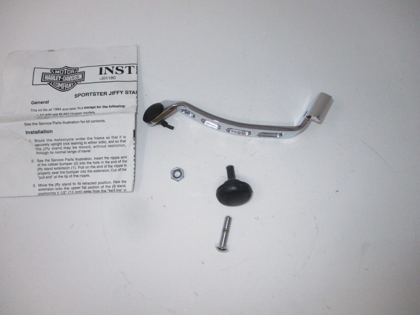 Harley-Davidson Sportster Jiffy Stand Extension Kit 50212-98