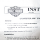Harley-Davidson Sportster Jiffy Stand Extension Kit 50212-98