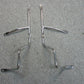 Harley Davidson OEM Softail 3 Channel Luggage Rack Brackets Chrome