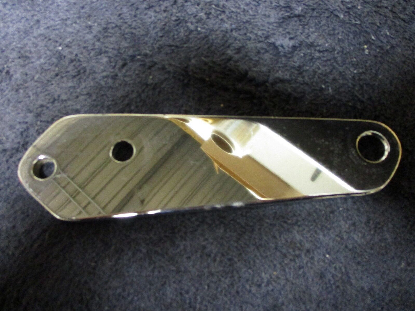 Drag Specialties 1624-0280 Single Chrome Mount Bracket for Highway Pegs DYNA