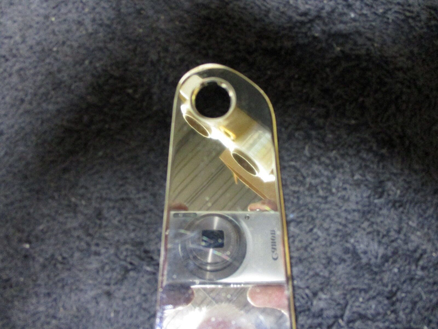 Drag Specialties 1624-0280 Single Chrome Mount Bracket for Highway Pegs DYNA
