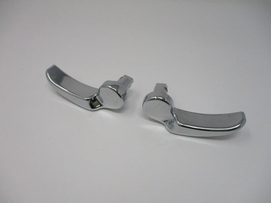 Harley Davidson OEM Left and Right Chrome Saddlebag Latches 90200903+90200902