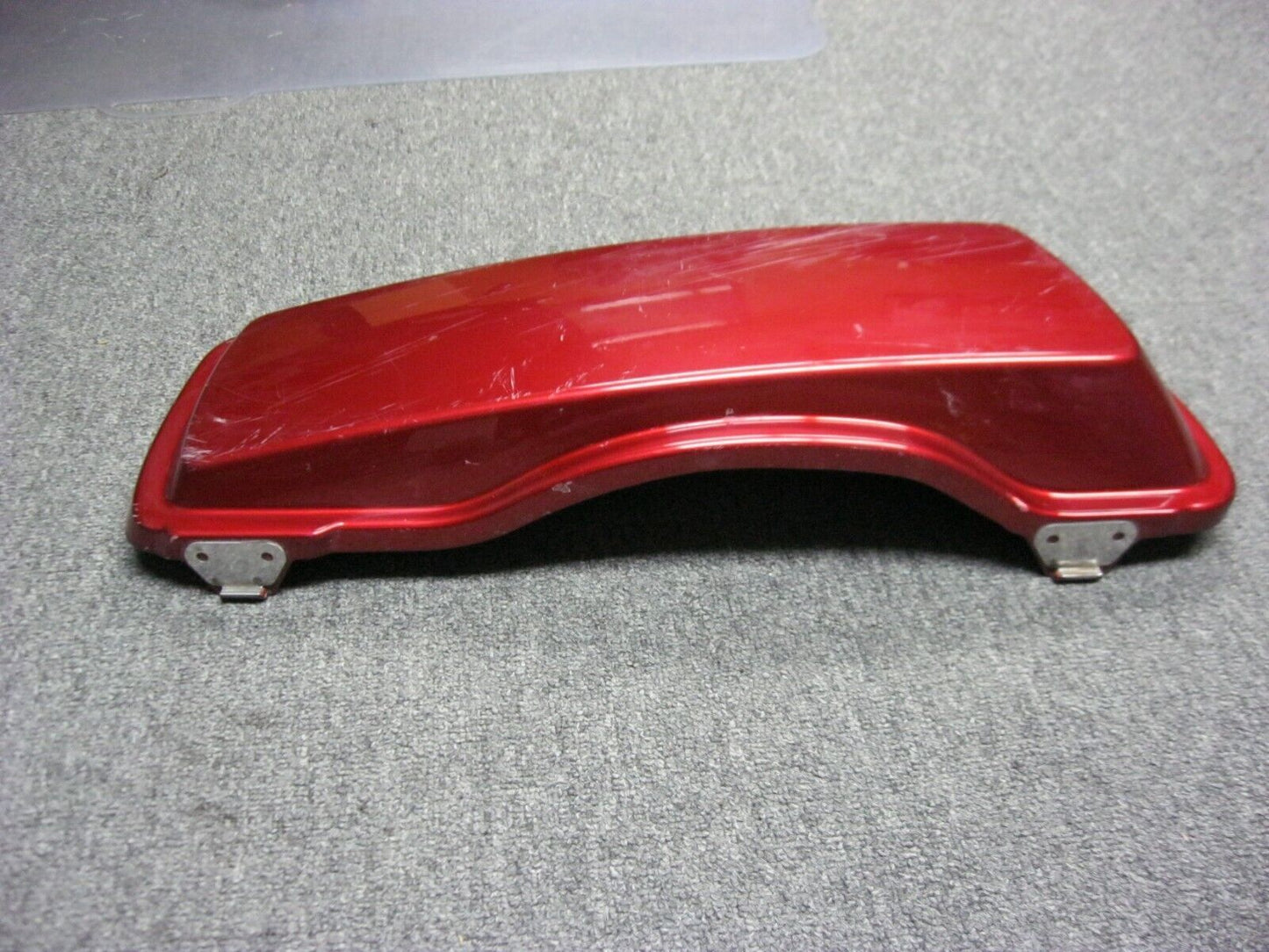 Harley Davidson OEM Left Saddlebag Lid 1993-2013 Red  90756-93